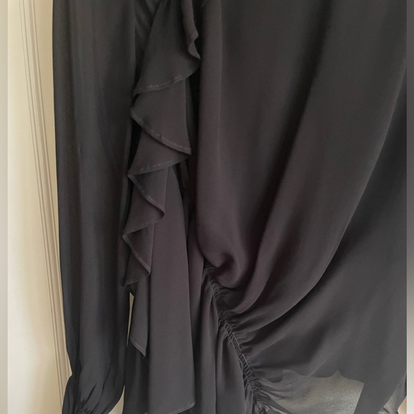 Preen Sheer Black Blouse. Size xs. NWT! - Picture 5 of 9